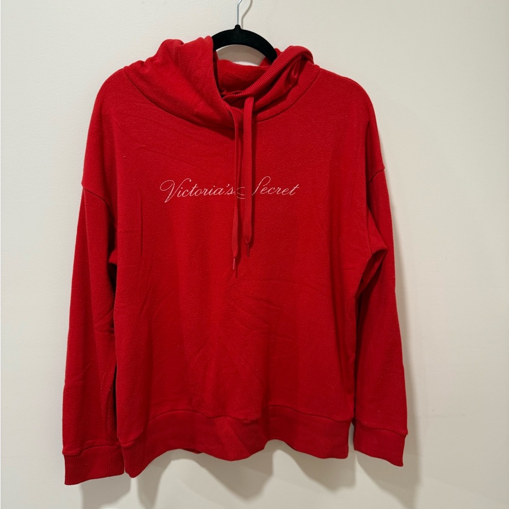 Victoria's Secret Bold Red Cowl Neck Sweater